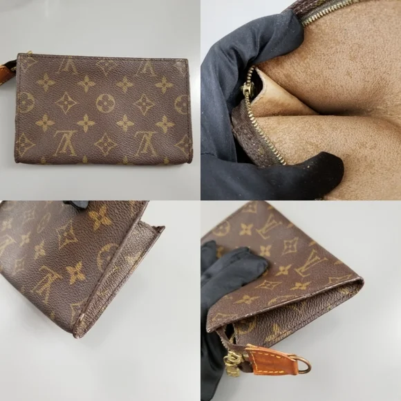 LOUIS VUITTON Classic Vintage Pouch Monogram print